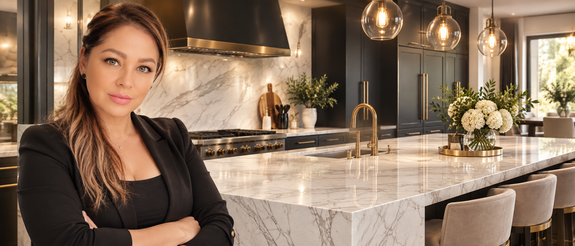 Patty Countertops luxury quartz countertop installation in Alpharetta and Atlanta Georgia