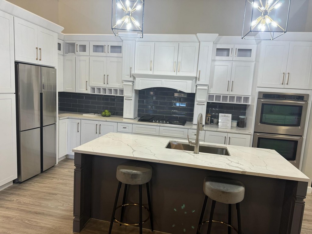 Kitchen and bathroom remodeling project in Alpharetta Georgia