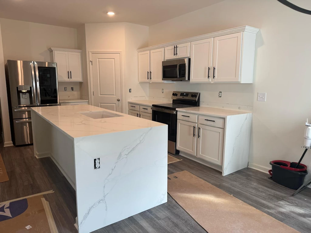 Contemporary kitchen remodeling project near Atlanta