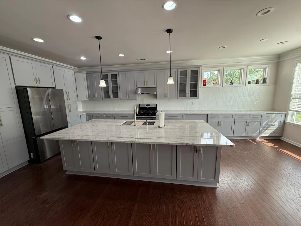 Modern Atlanta kitchen countertop and remodeling project