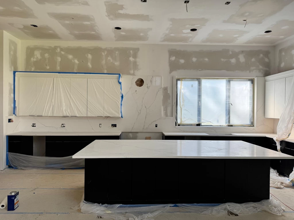Modern kitchen remodeling and countertop project by Patty Countertops